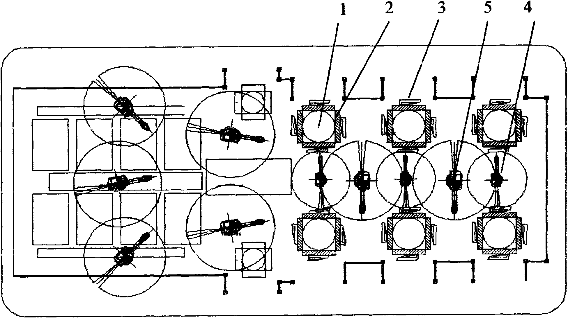 Flexible production process of door cover