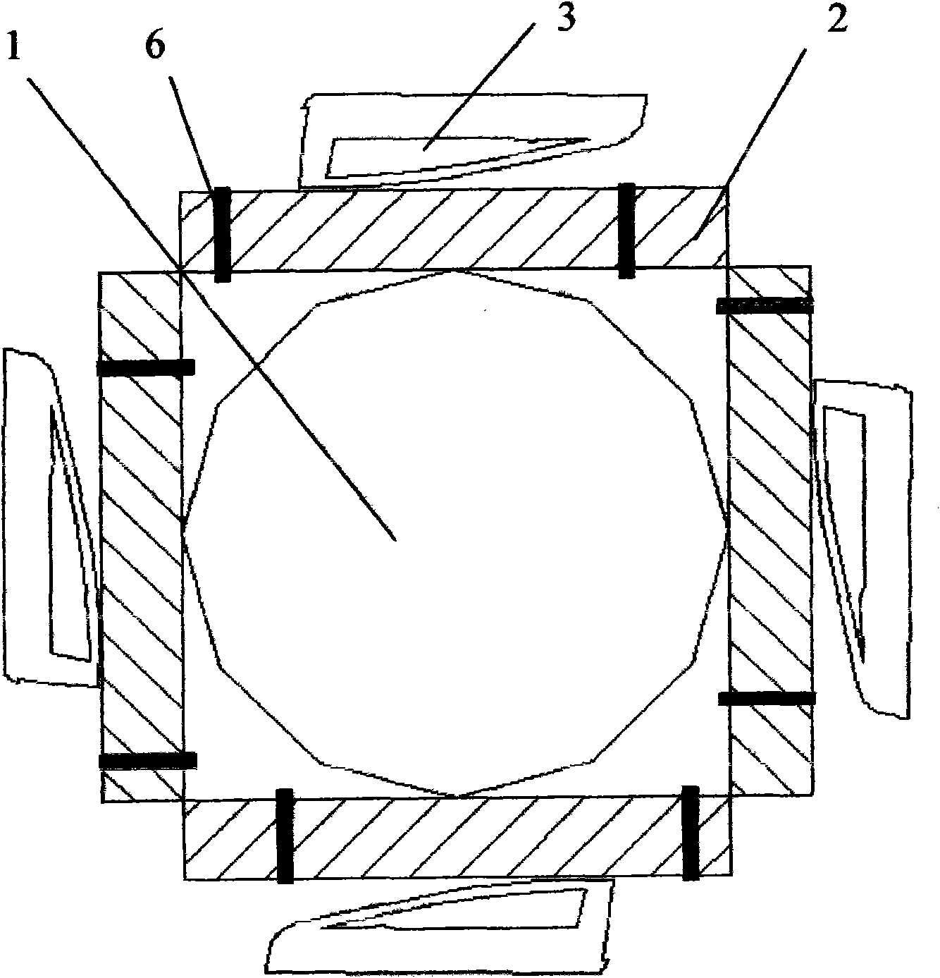 Flexible production process of door cover