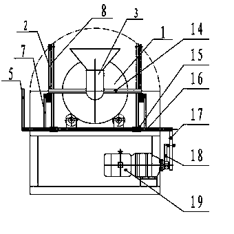 Oil seed roasting machine sealing pan cover and pan cover opening and closing device