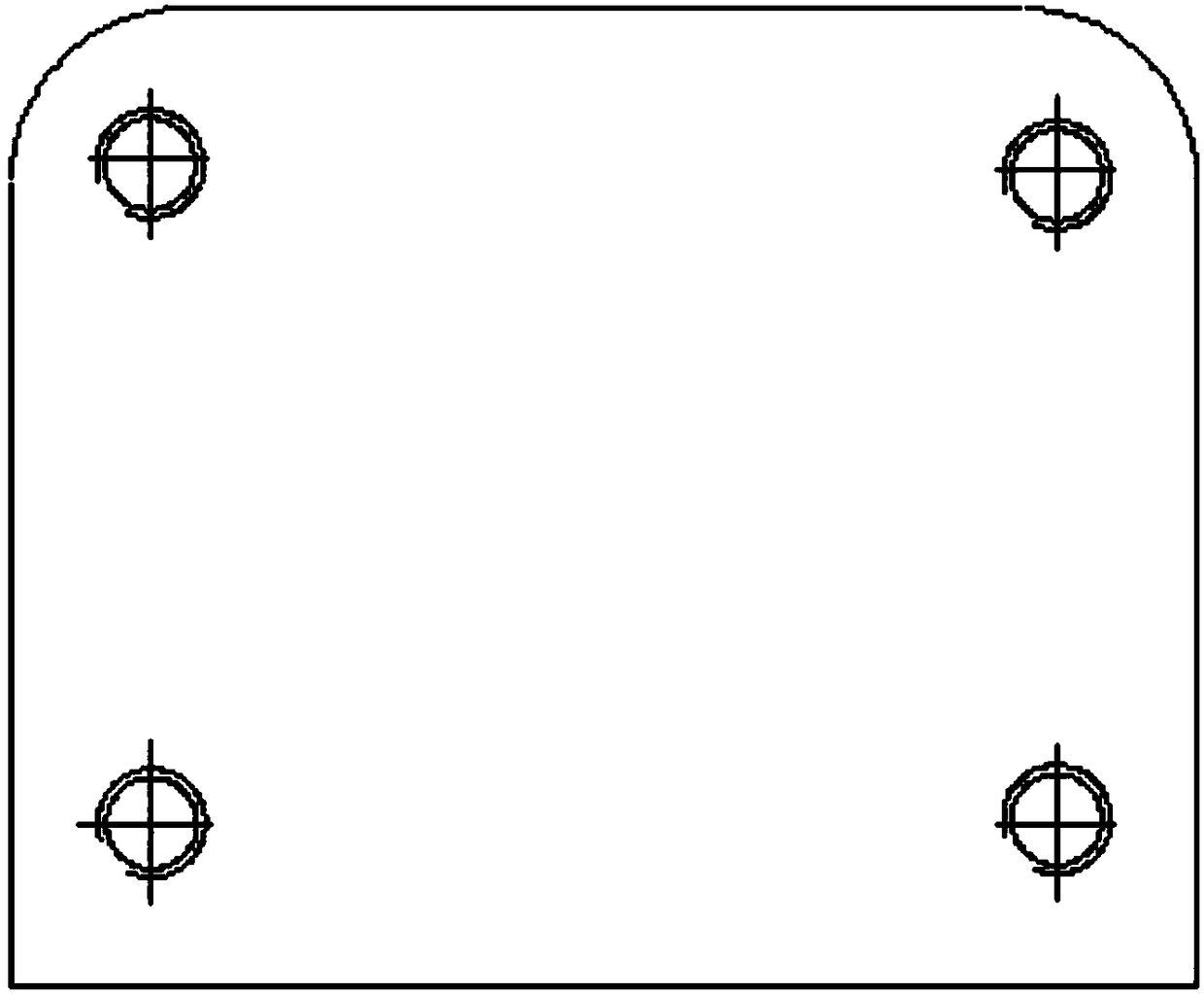 Shaft radial floating tapping mechanism