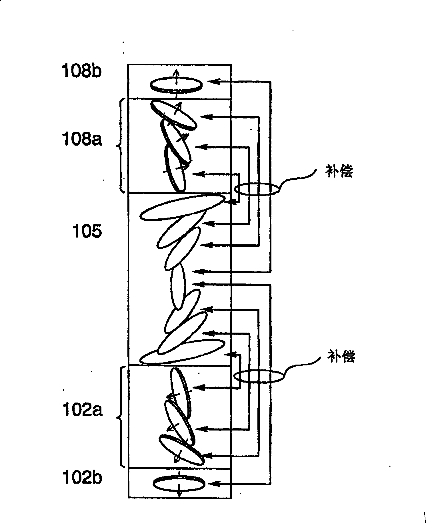 Normally-white TN-mode LCD device