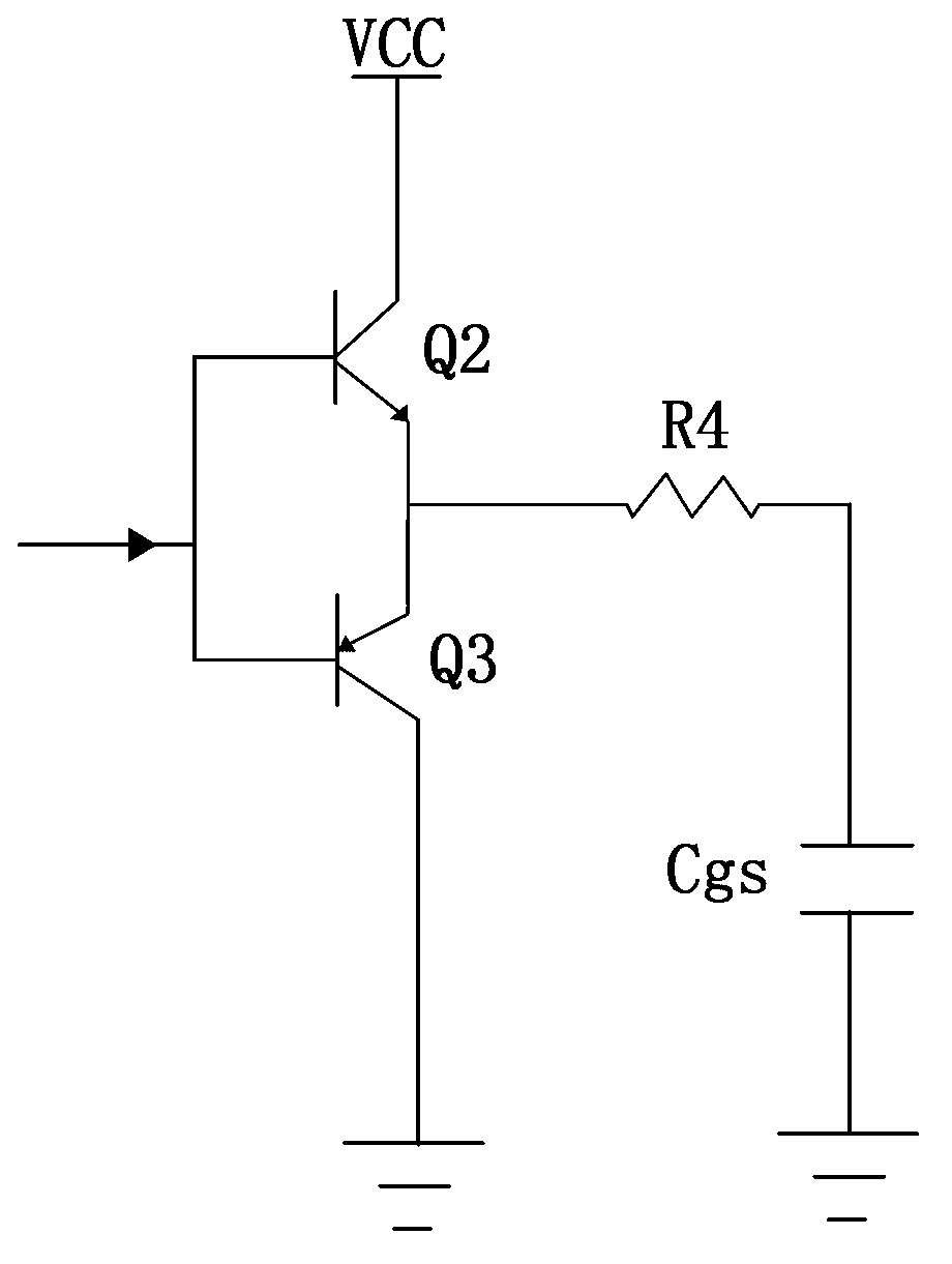 Totem pole light-emitting diode (LED) driving power source