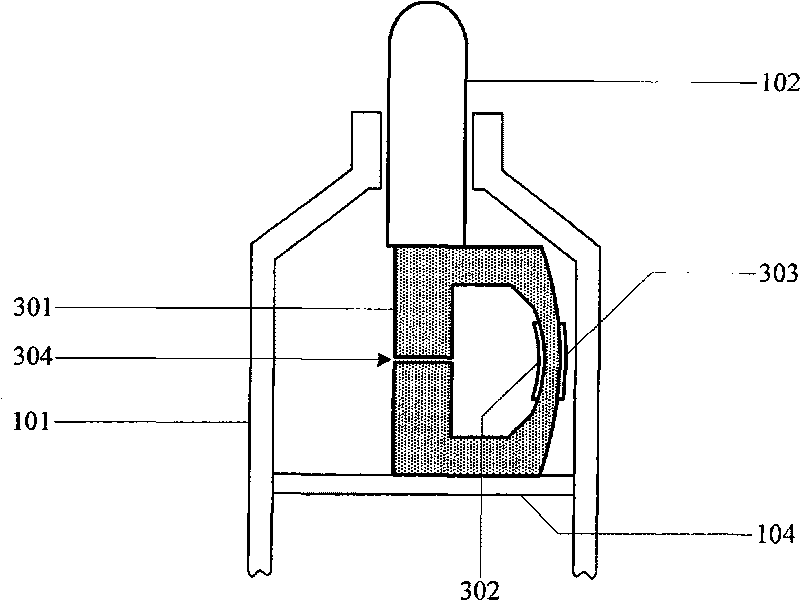 Electronic handwriting pen with function of detecting pressure value