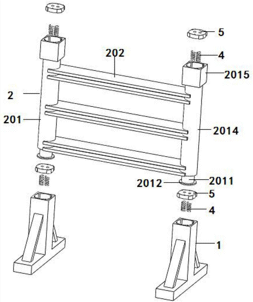 Generator set part placing tool