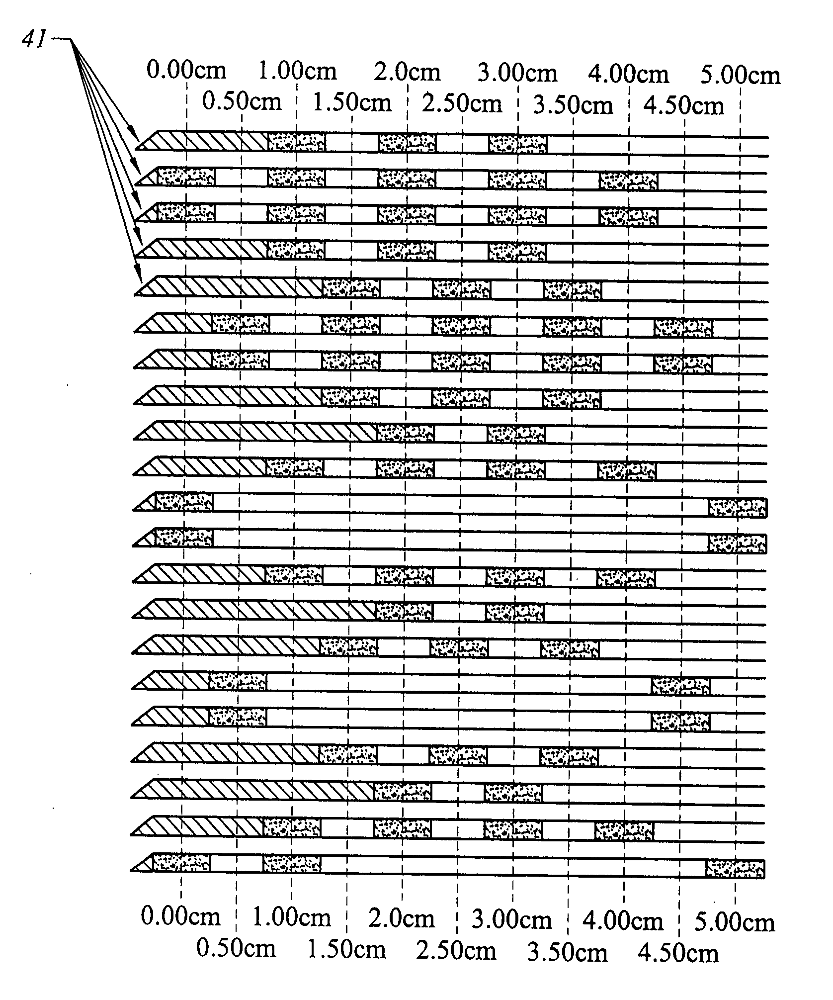 Delivery system and method for interstitial radiation therapy using seed strands with custom end spacing