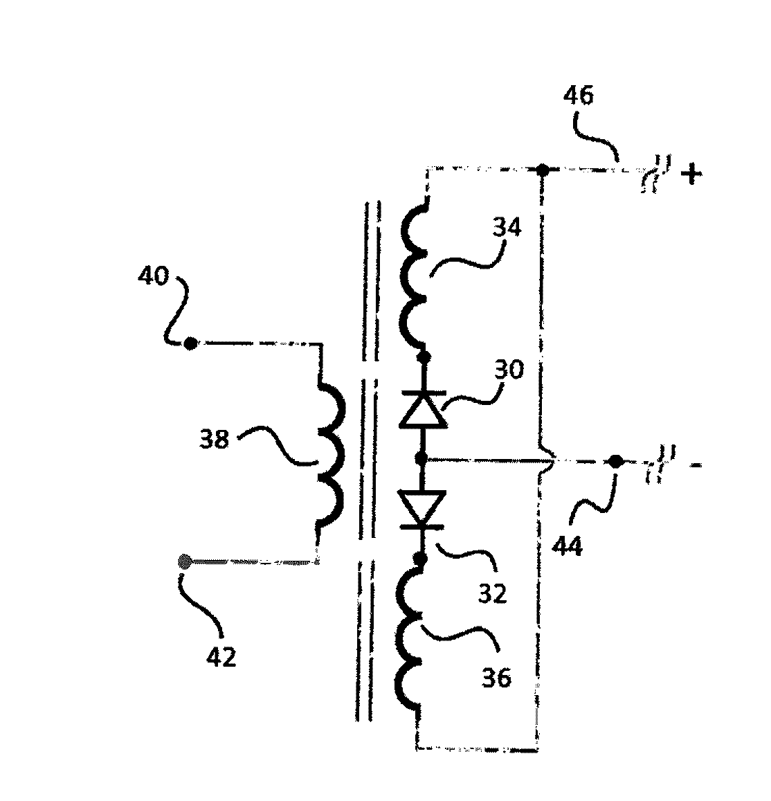 Magnetic structures for low leakage inductance and very high efficiency