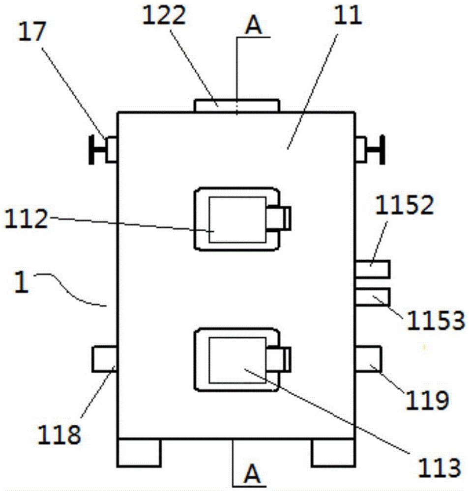 Wood thermal modification treatment device