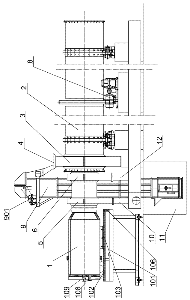 Industrial by-product gypsum calcining equipment