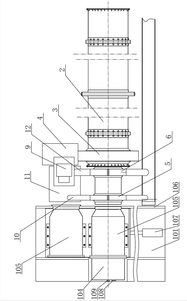 Industrial by-product gypsum calcining equipment