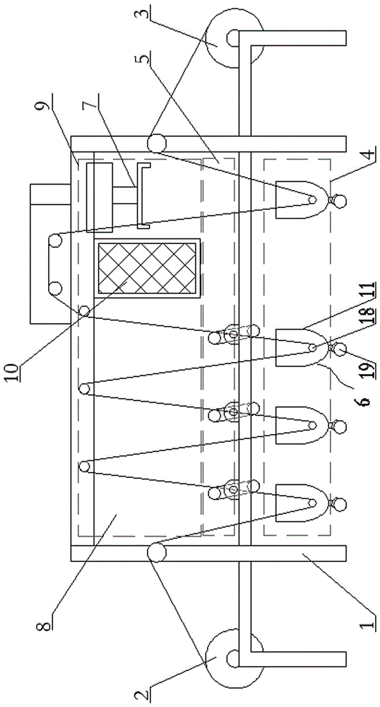 Silica gel cloth dipping machine