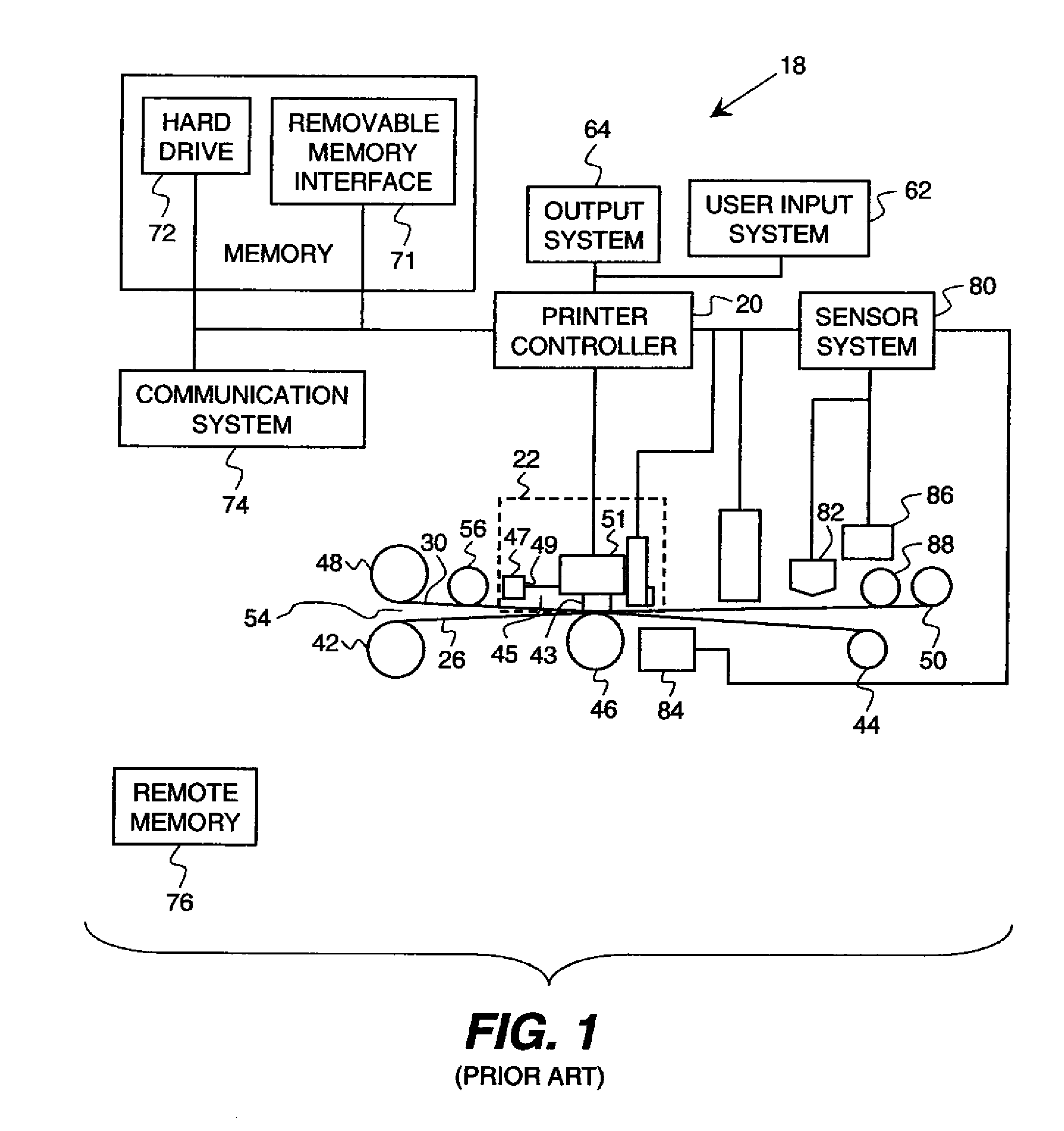 Dual-use sensor assembly for a thermal printer