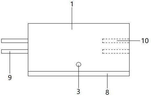 Concrete block for reinforced earth retaining wall and connecting method thereof