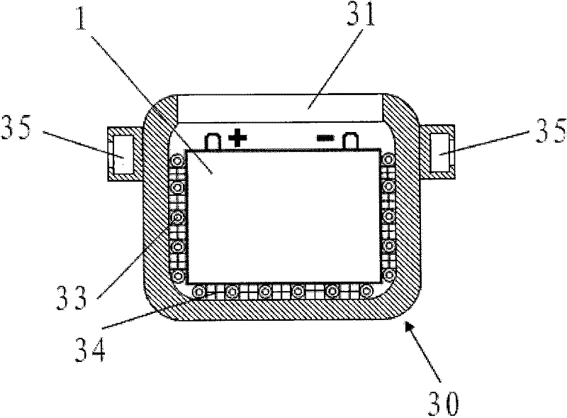 Chassis structure of hybrid power or pure electric automobile