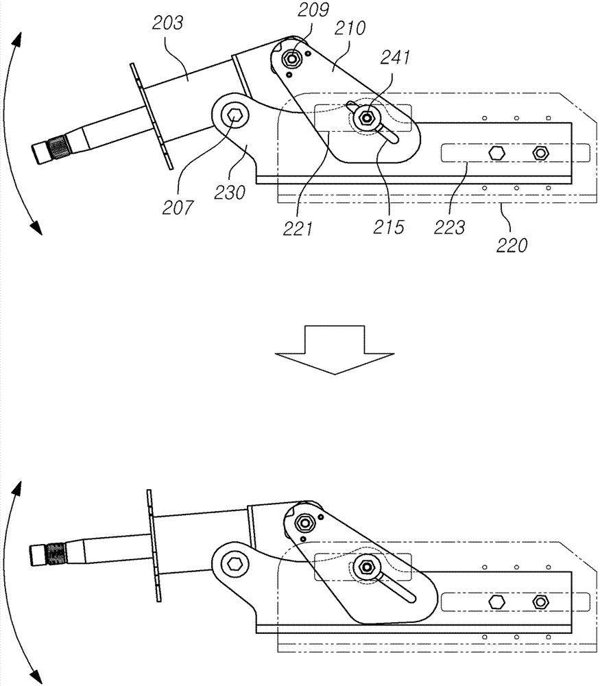 Steering column for vehicle