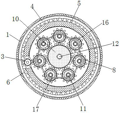 A synchronous oil immersion device for inner and outer rings of bearings for mechanical processing