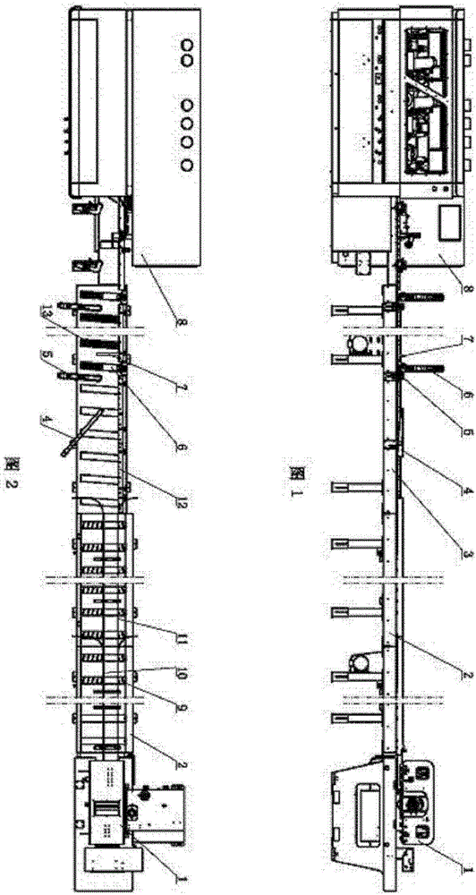 Woodworking saw shaving production line