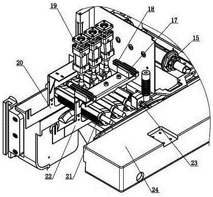 Woodworking saw shaving production line