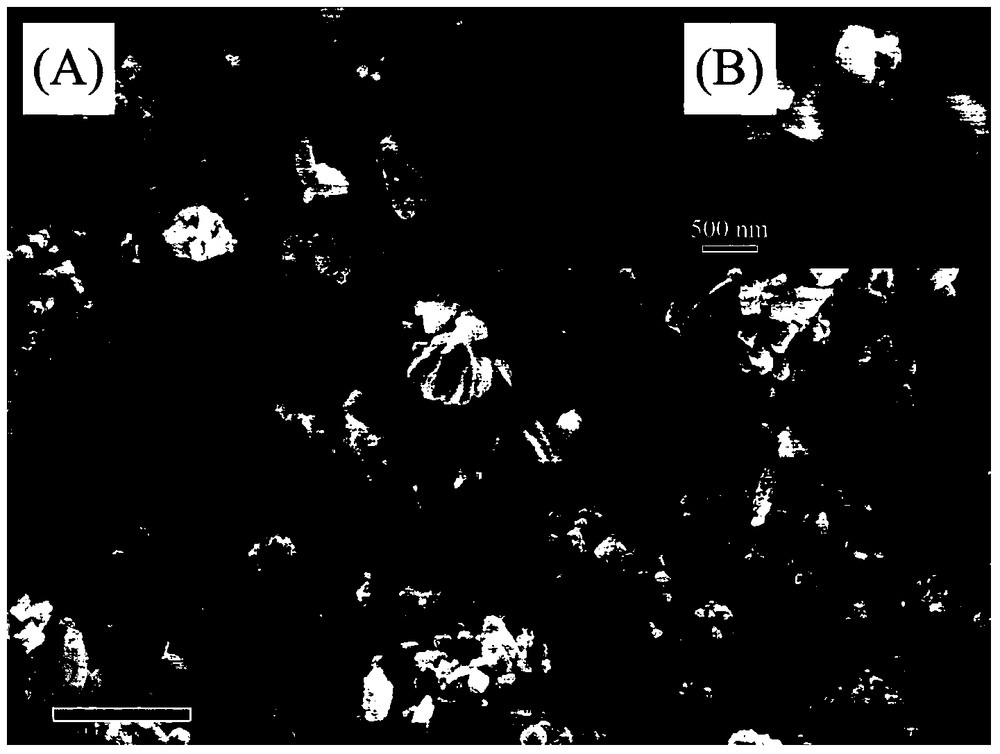 Preparation method of aluminum-doped tin dioxide flower-like micro-sphere/nano-rod gas sensitive material