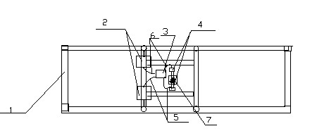 Multifunctional mechanical hand for painting and repairing wall of building