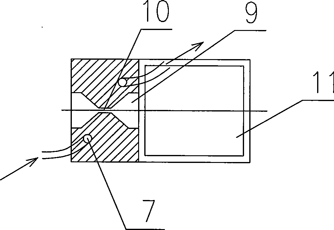 Tension linear drawing machine