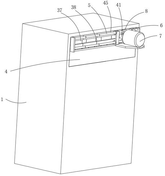 Automatic snow cleaning device for power equipment