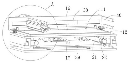 Automatic snow cleaning device for power equipment