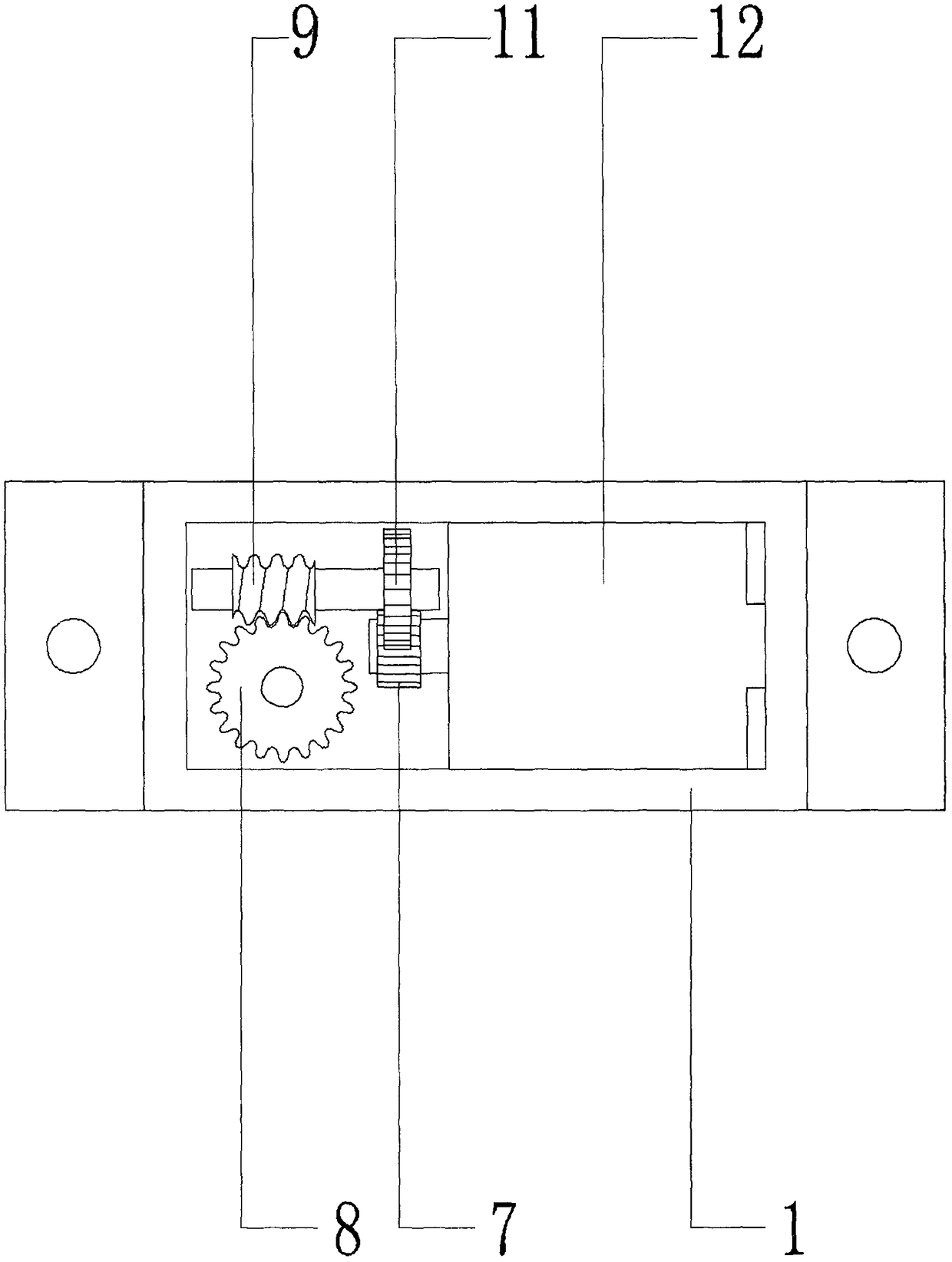 Large-torque self-locking steering engine