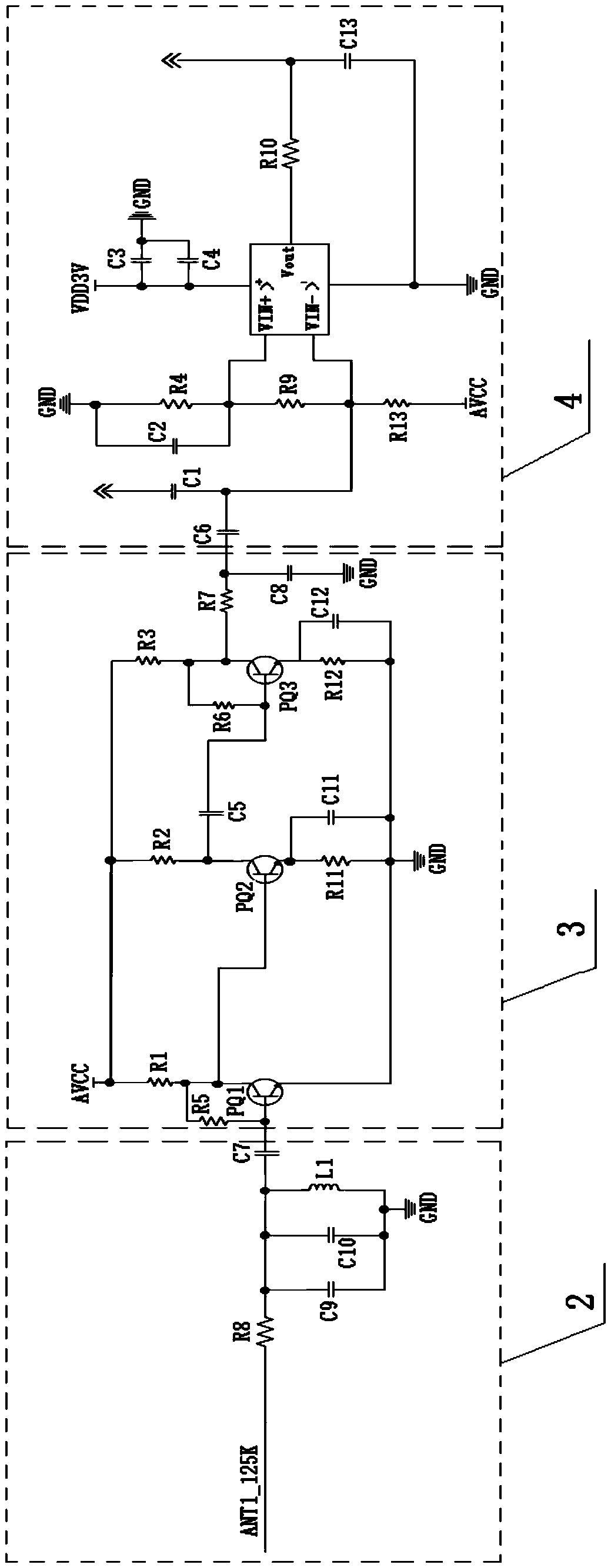 Radio frequency signal wake-up method and device, electronic equipment and storage medium