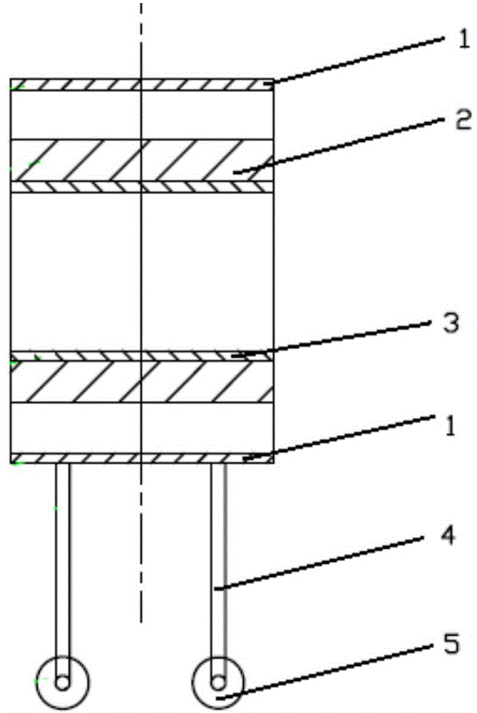 Mobile induction heating device and application thereof in dual-metal lining defect repair