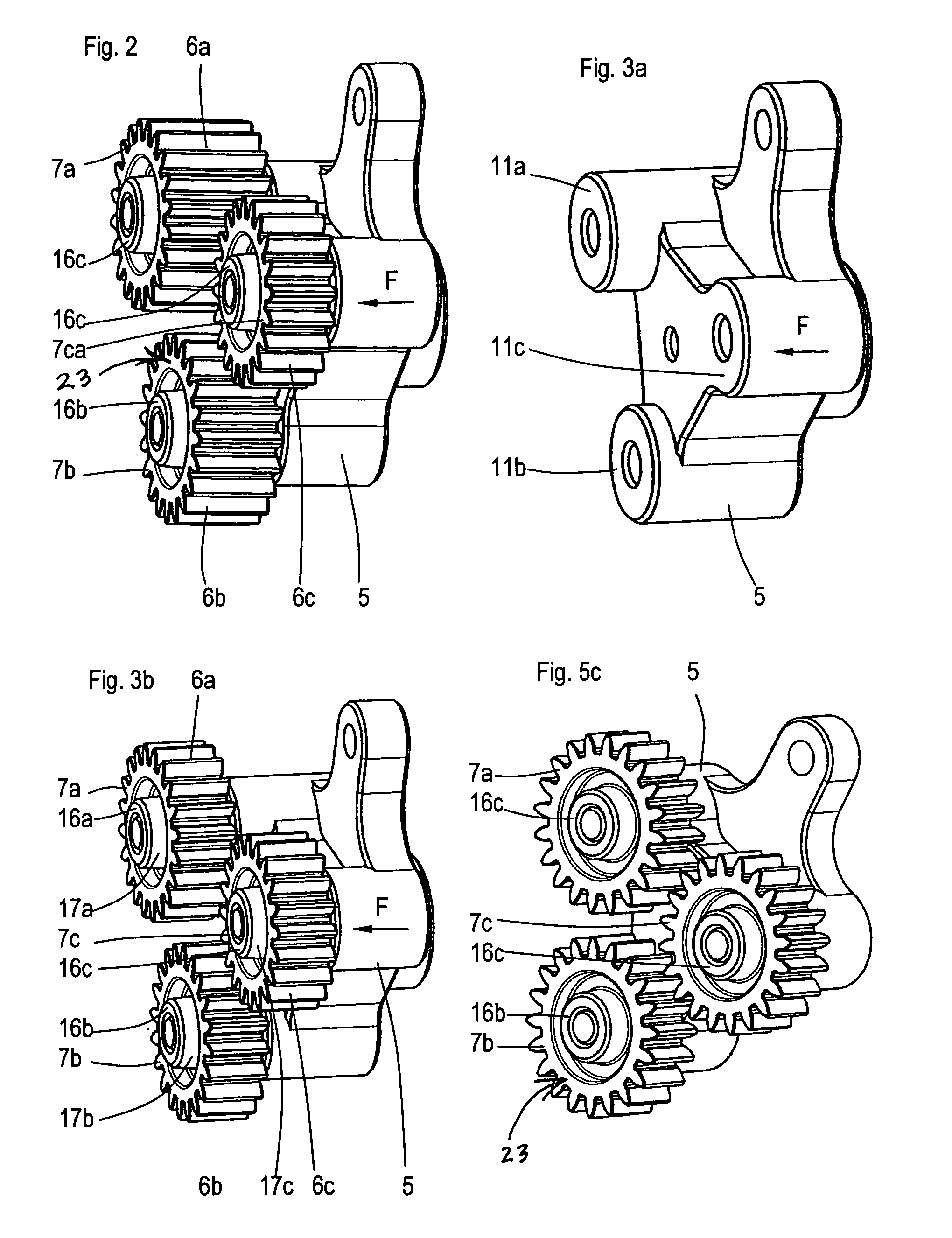 Control drive with electric motor and planetary gear mechanism