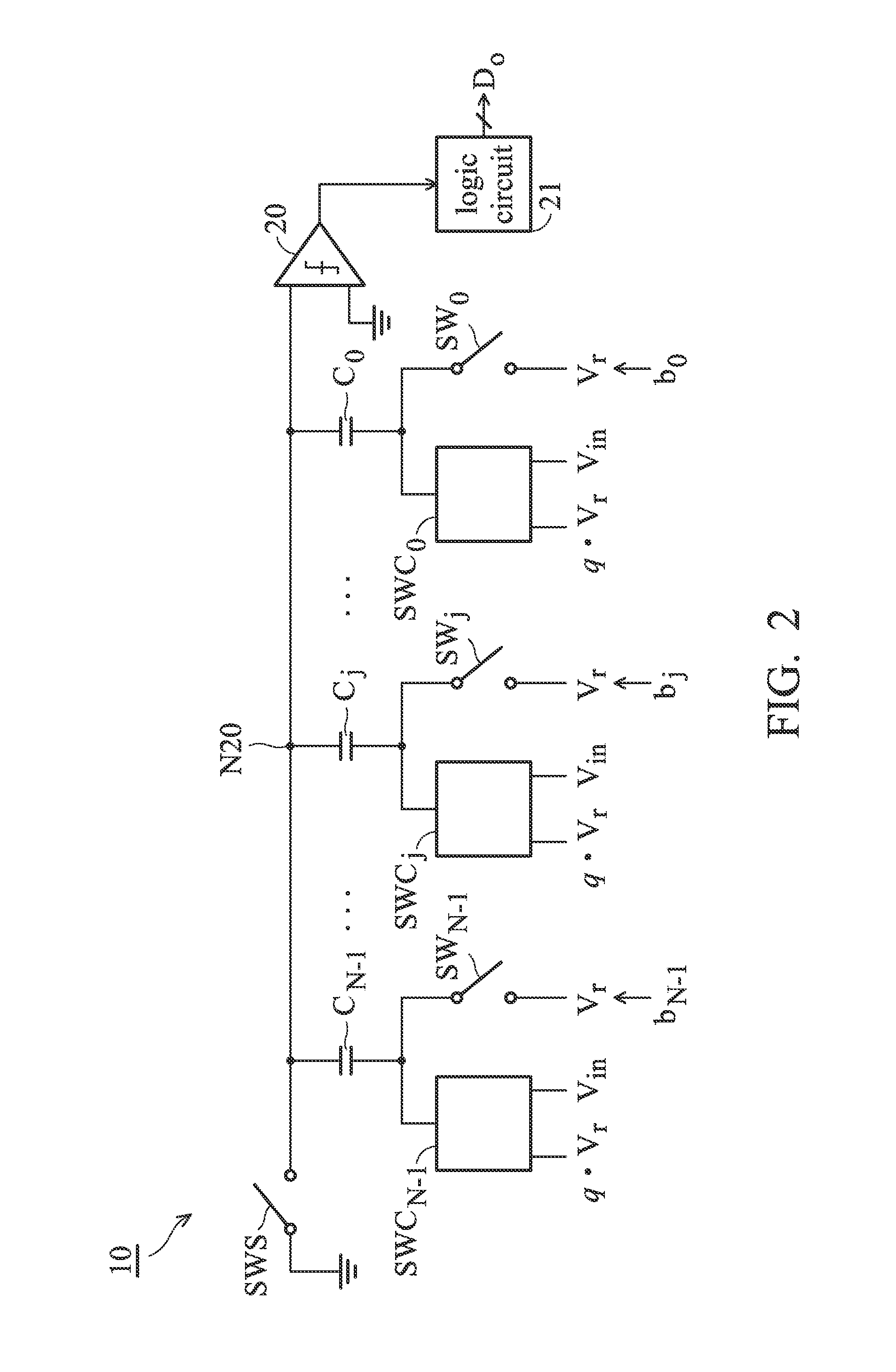 Successive approximation register analog to digital converters