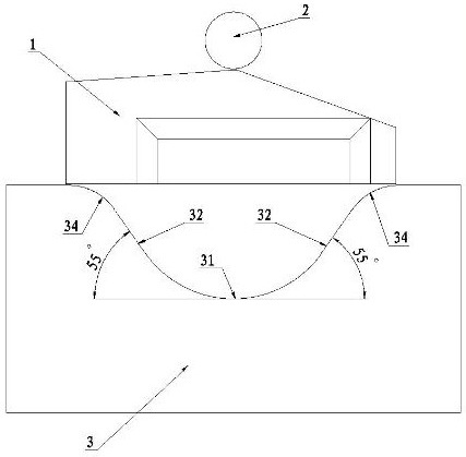 A kind of forging forming method of hook forging