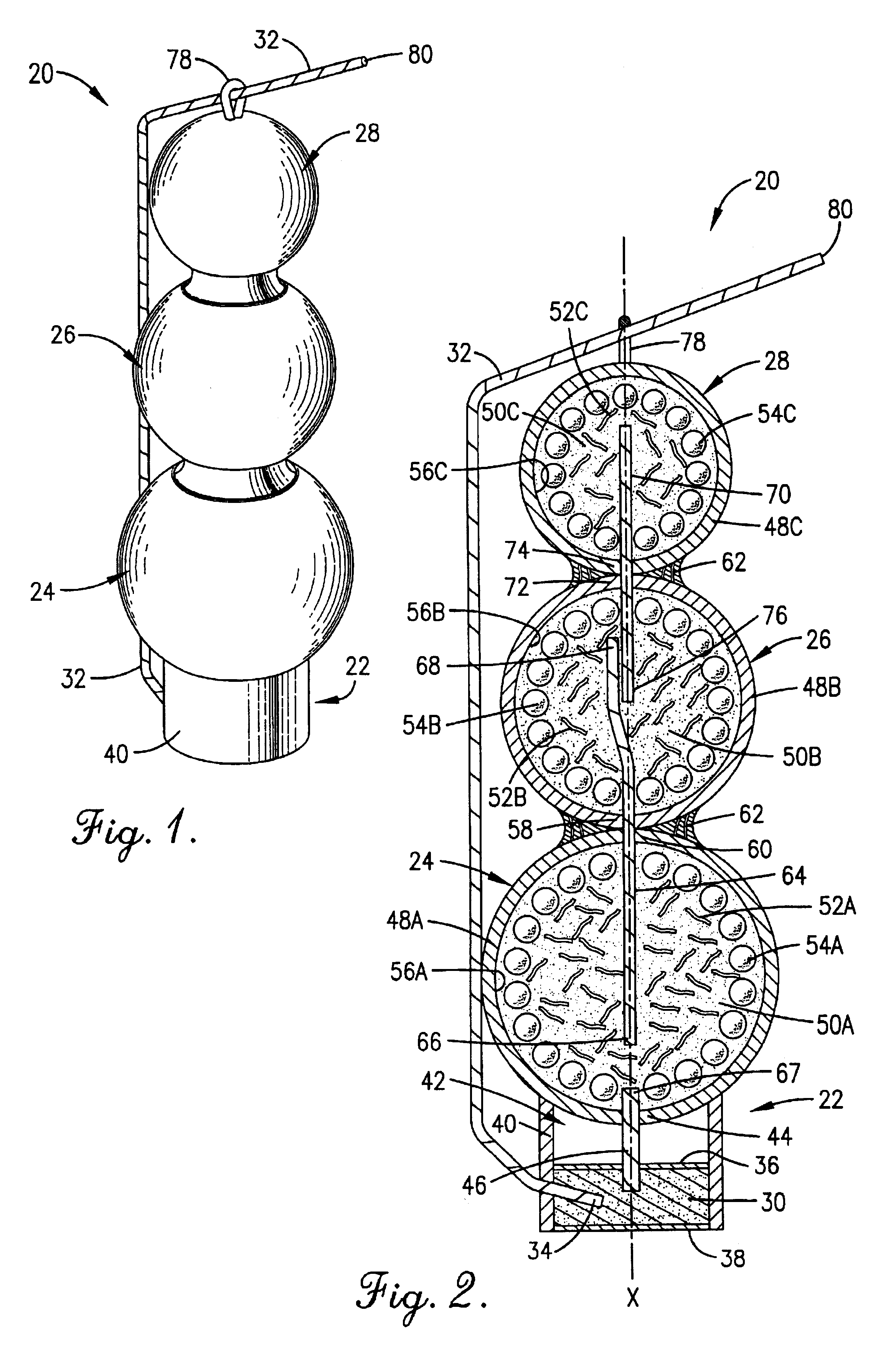 Multiple effect pyrotechnic shell