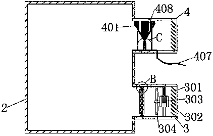 Automatic dehumidification power transformation box