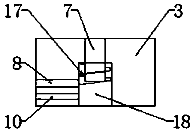 Ejection device used for cold upsetting manufacturing