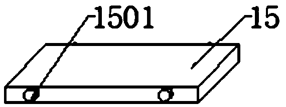 Ejection device used for cold upsetting manufacturing