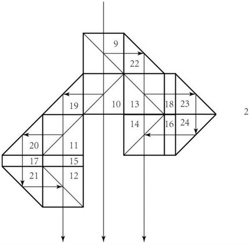 Fizeau synchronization phase shift interference test device based on prism light splitting phase shift