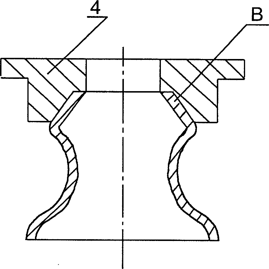 Hot pressing process for steel sheet rolling wheel