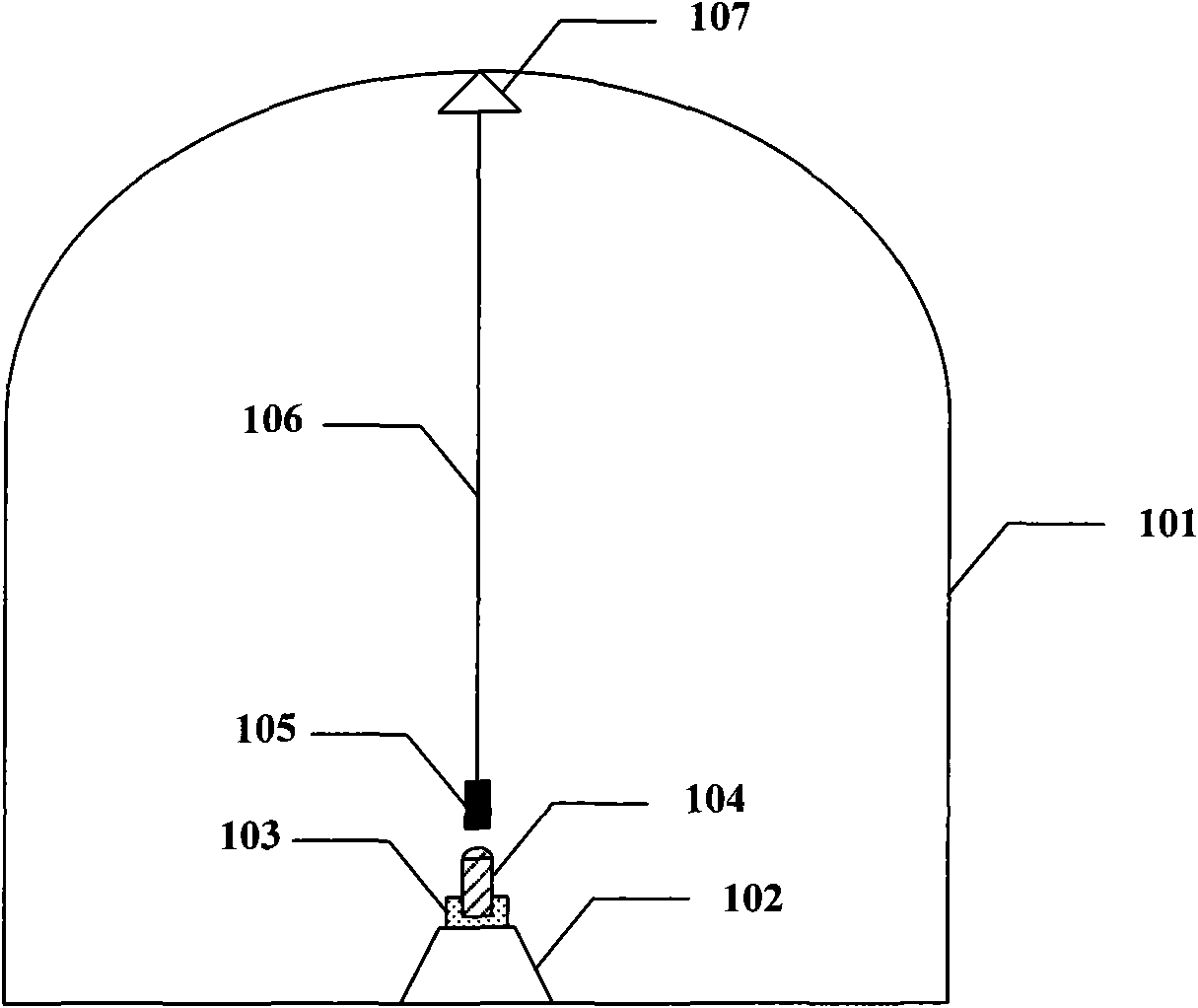 Application system for monitoring stress deformation of tunnel