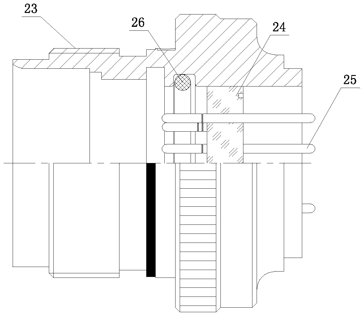 High-density connector resistant to nuclear grade environment