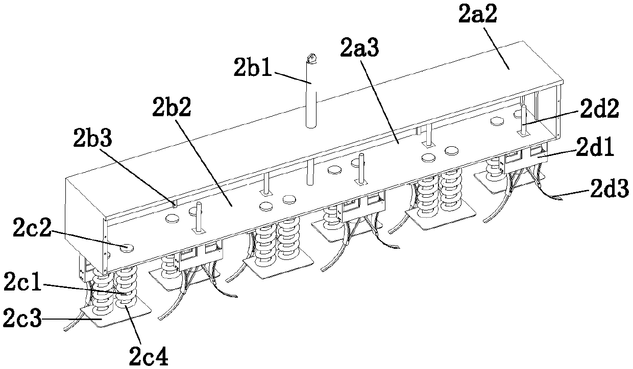 Wheat seedling root cutting apparatus