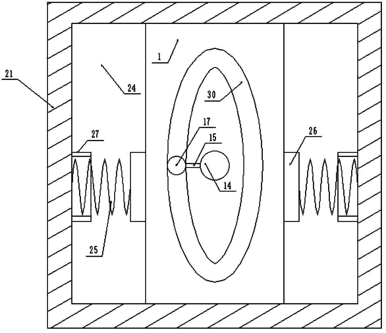 Computer heat dissipation device