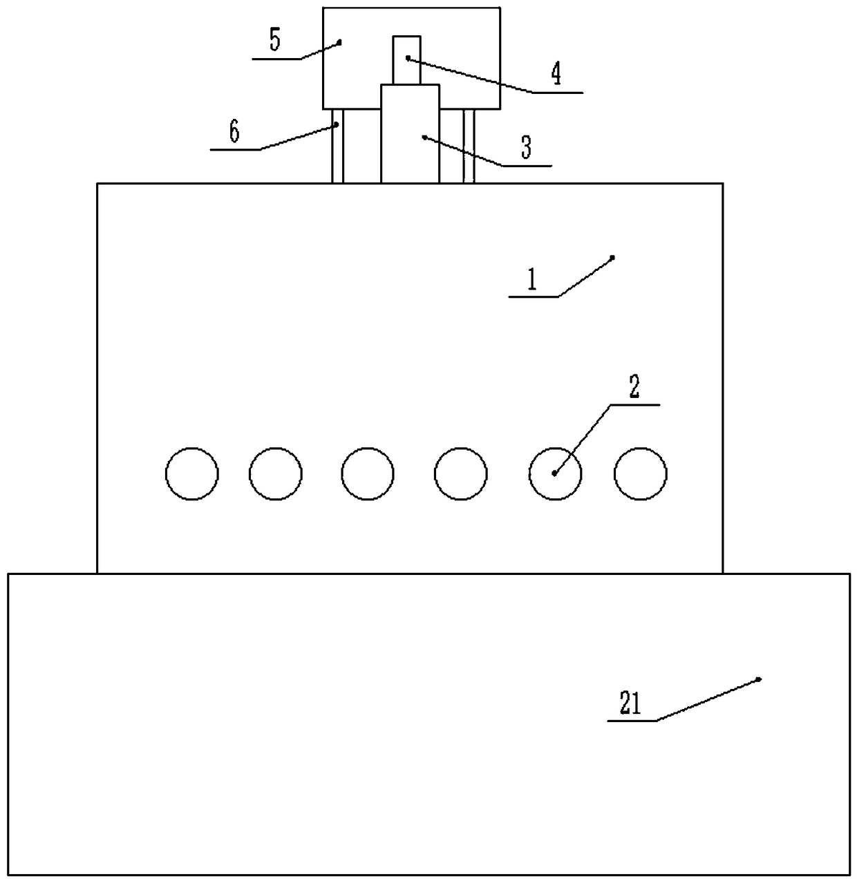 Computer heat dissipation device