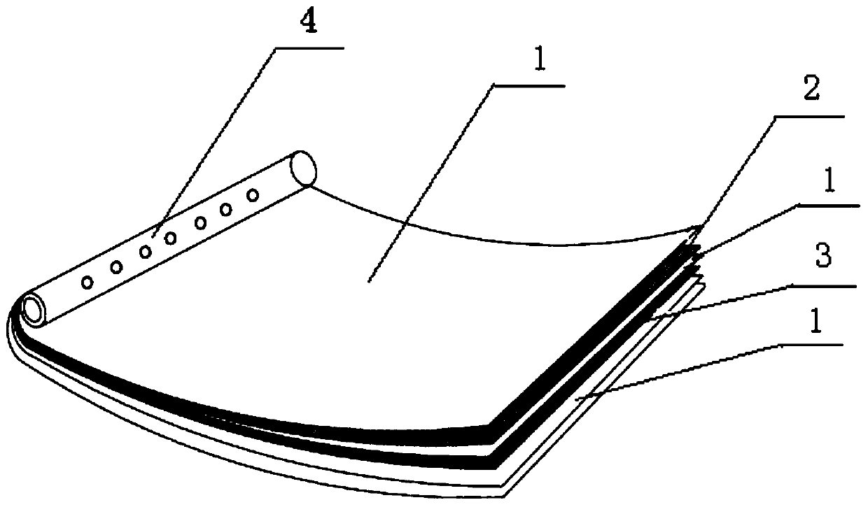 Spiral-wound membrane element winding method