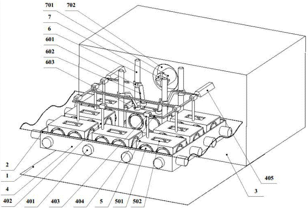 Combined modular stereoscopic warehouse