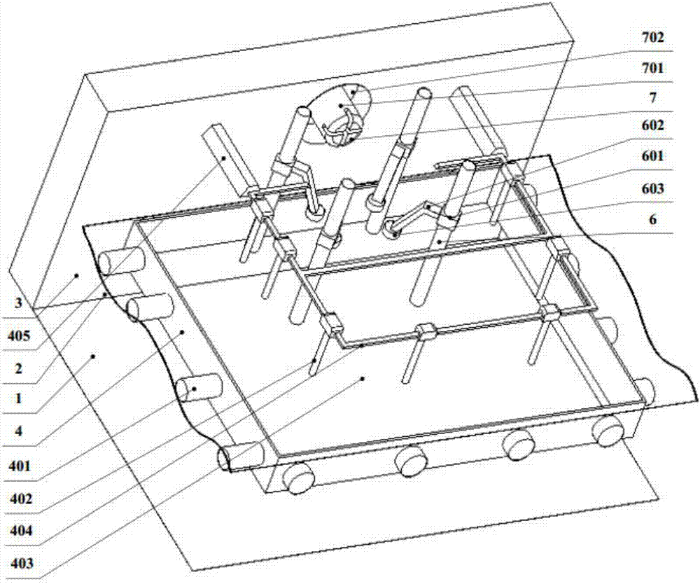 Combined modular stereoscopic warehouse