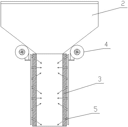 Household garbage low-temperature pyrolysis treatment system