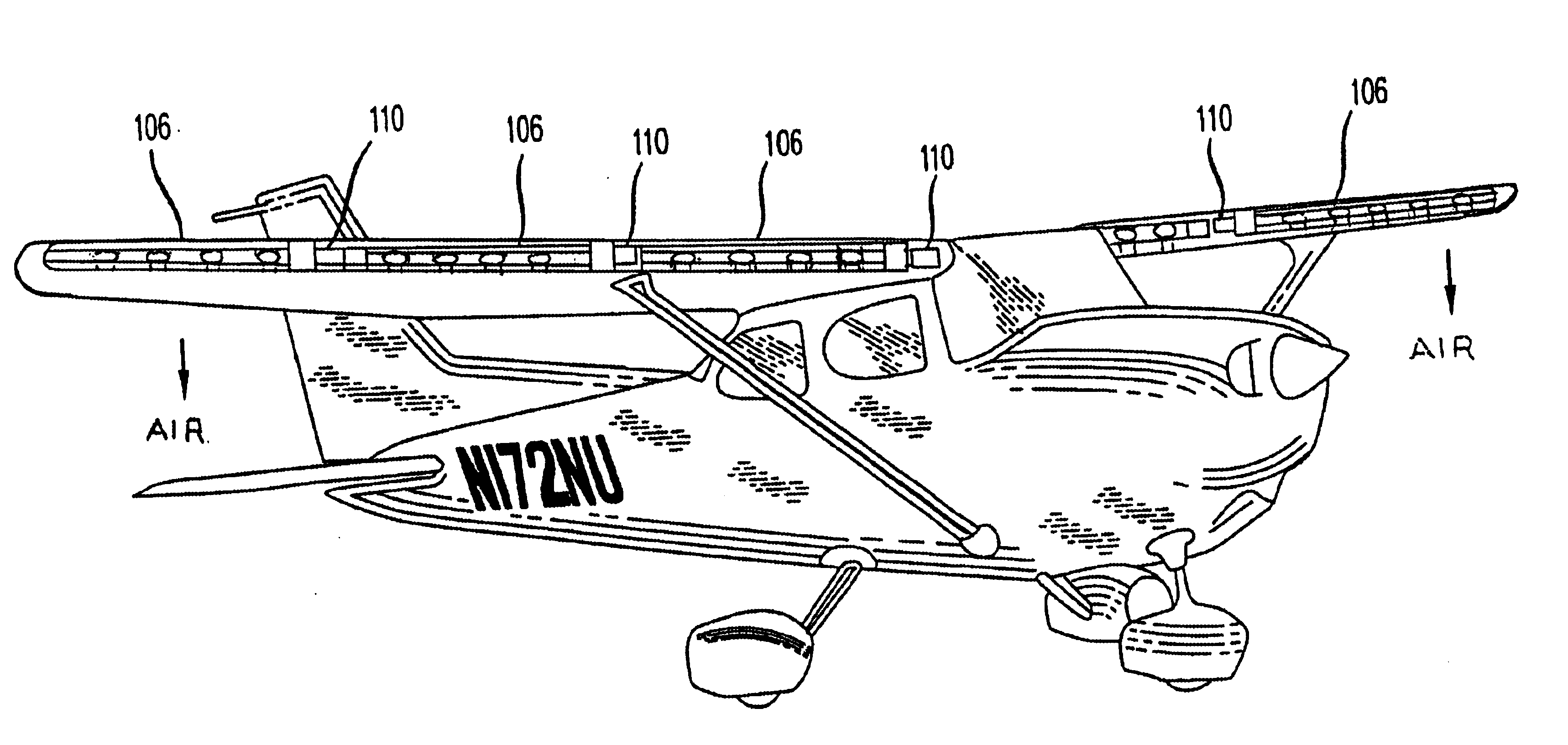 Simplified buoyancy system for avoiding aircraft crashes