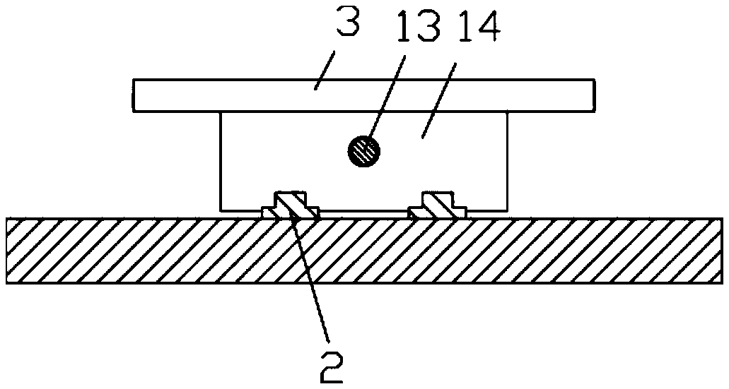 Simple pressed vehicle button mounting mechanism