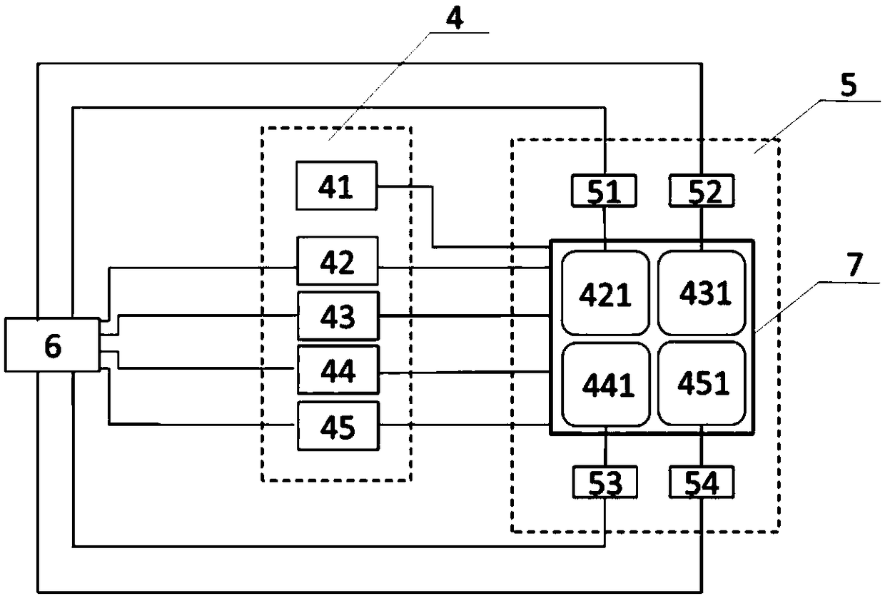 A control method for fluorescent transparent ceramic high-power LED light source